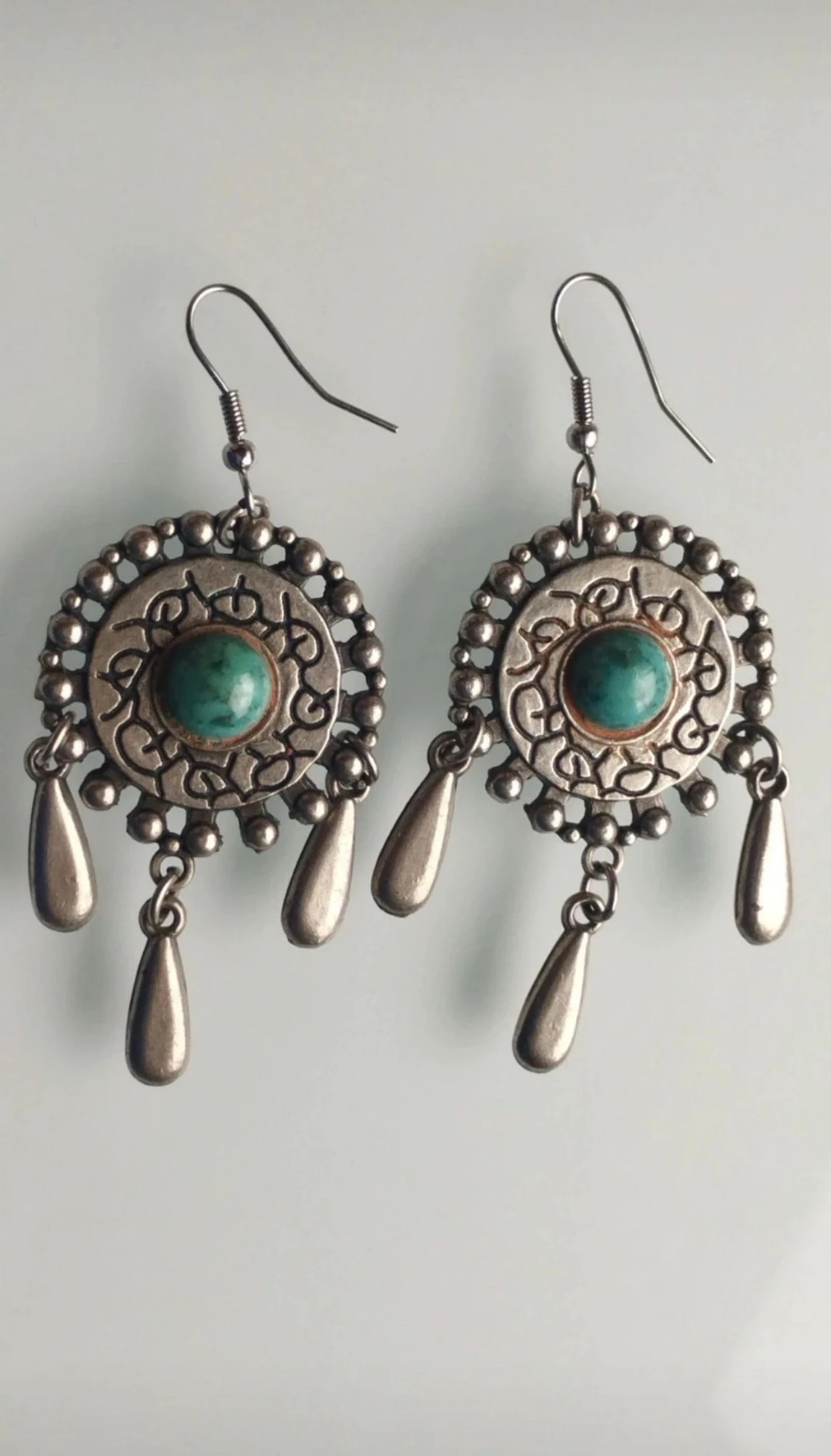🧿🎁💙Preciosos Pendientes Artesanales Atrapasueños💙🎁🧿 – photo 4